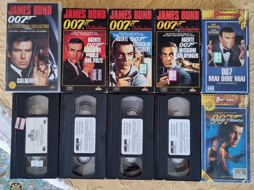 Videocassette james bond - videocassette,