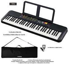 YAMAHA PSR F52 TASTIERA PORTATILE 61 TASTI 5 OTTAVE +BORSA e ALIMENTATORE PSRF52