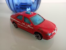 Vintage burago alfaromeo 166 vigili del fuoco