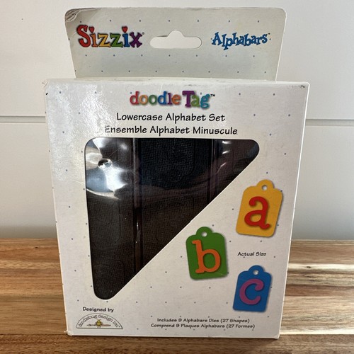 Sizzix alphabars minuscolo - sizzix,
