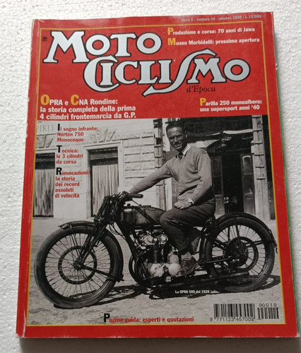 Motociclismo epoca 1999 - motociclismo,