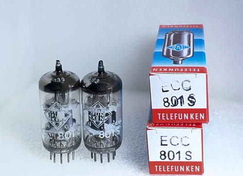 Tubi ecc801s 12at7wa ecc81 - 2,