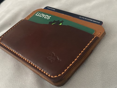 Horween shell cordovan porta - shell,