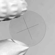 1PZ Piastra reticolo micrometro interno micrometro microscopio reticolo