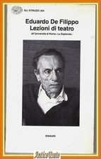 LEZIONI DI TEATRO di Eduardo