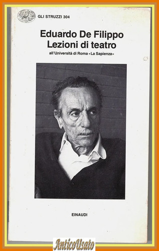 Lezioni teatro eduardo - lezioni, di