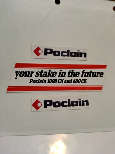 Rarissima cassa poclain 1000 - poclain, e