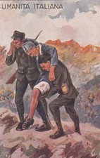 Cartolina militare umanita - militare, ,umanita'