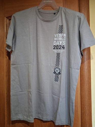 Shirt vespa world days 2024 - t,