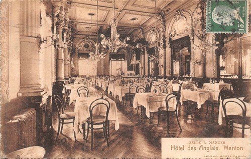 Cpsm menton hotel - menton,