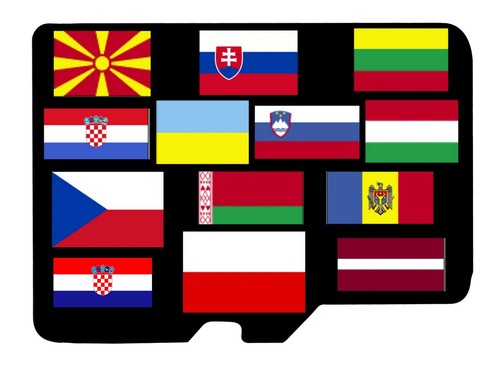 Scheda topo europa - topo,