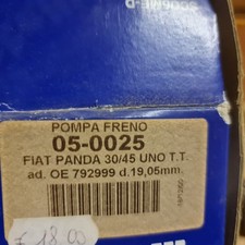Pompa Freno Fiat Panda 30 45,  Uno Tutti I Tipi
