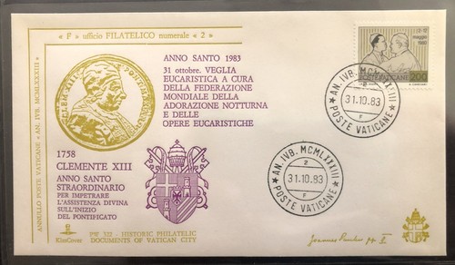 Fdc vatican pope john - vatican,,