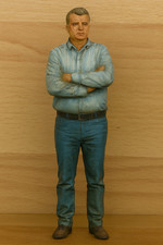 Modellino Diorama Uomo con