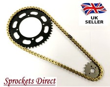 Kit catena e pignone Yamaha XV250 S Virago ORO resistente '95-08