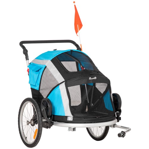 Pawhut rimorchio bici - da,