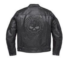 Giacca biker uomo riflettente