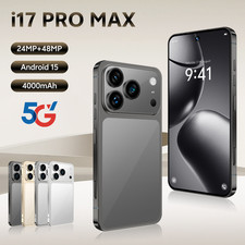 Nuovo smartphone i17 Pro max 5G 5,0" sbloccato in fabbrica telefoni Android doppia SIM