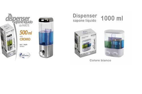 Dispenser singolo doppio - singolo, o