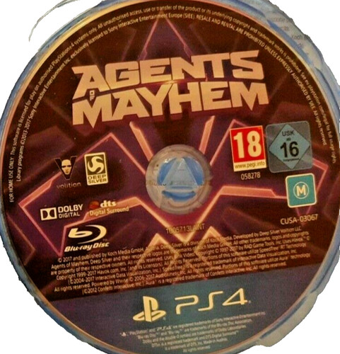 Agents mayhem per - of,