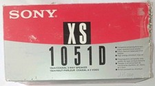 Altoparlanti Sony Xs-1051D Coassiale 2 Vie 10cm 60w Vintage Speaker
