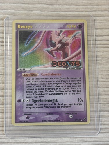 Deoxys serie holofoil - holofoil, 2004