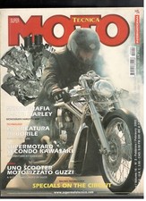 MOTO TECNICA 2/2002 HARLEY DAVIDSON V ROAD-KAWASAKI SM 250-BORILE B 500MT-GUZZI