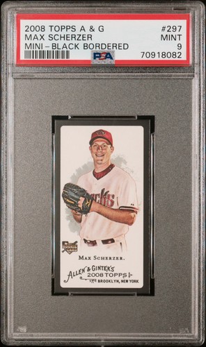 Max scherzer 2008 topps allen - max,