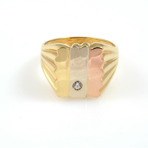 Anello uomo oro 18 - da,