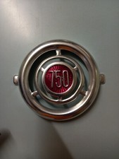  Stemma Fregio Logo Badge Emblema - Fiat 600D 750 Vignale. Alluminio