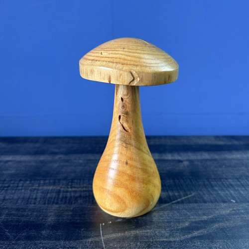 Statuina fungo legno fatto - in,