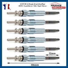 6 Bougie de préchauffage pour