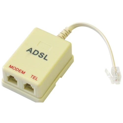 Filtro adsl rj11 telecom - adsl,
