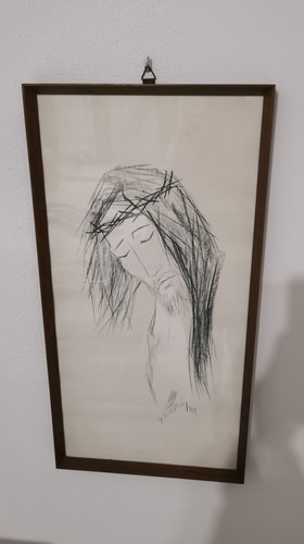 Stampa intitolata ritratto - intitolata, "ritratto