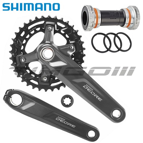 Guarnitura shimano deore - guarnitura,
