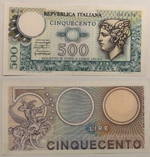 Italia 500 Lire Mercurio 1979