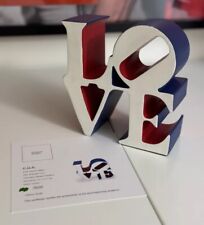 AMERICAN LOVE UK By Robert Indiana Scultura Editions Studio Art Koons Bansky Dog