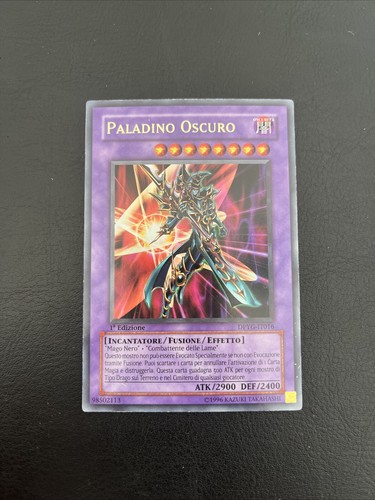 Carta paladino oscuro - yu, oh