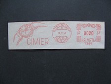 SWITZERLAND, meterstamp on