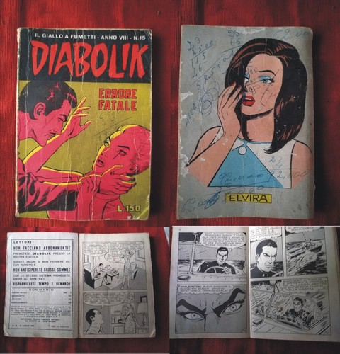 Stock fumetto diabolik 7 - stock,