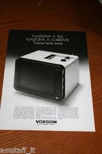 BH16=1972=VOXSON 1101 TV TELEVISORE TELEVISIONE=PUBBLICITA'=ADVERTISING=WERBUNG=