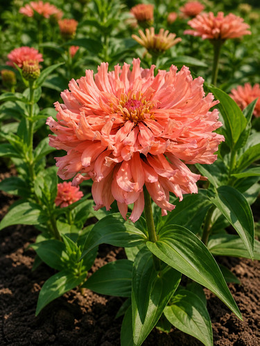 3019aa zinnia elegans - ar,