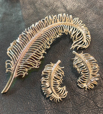 Set spilla orecchini vintage - spilla,
