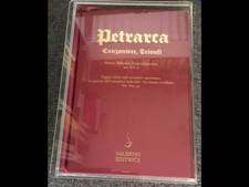 FACSIMILE FRANCESCO PETRARCA  CANZONIERE, TRIONFI SALERNO EDITRICE