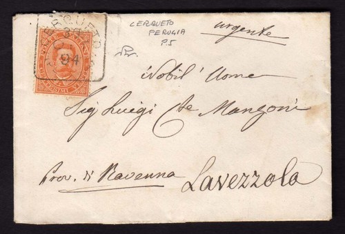 Storia postale regno 1894 - storia,