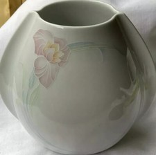 Vaso ovale porcellana vintage