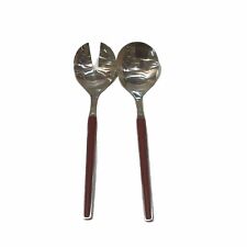 PROMO Rose e Tulipani - Set Posate Insalata Bordeaux