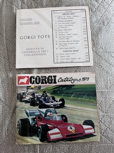 Corgi toys catalogo 1973 - corgi,