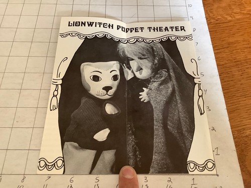 Brochure originale lionwitch - originale,