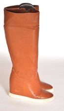 STIVALI CASADEI COGNAC ZEPPA INTERNA TG 37